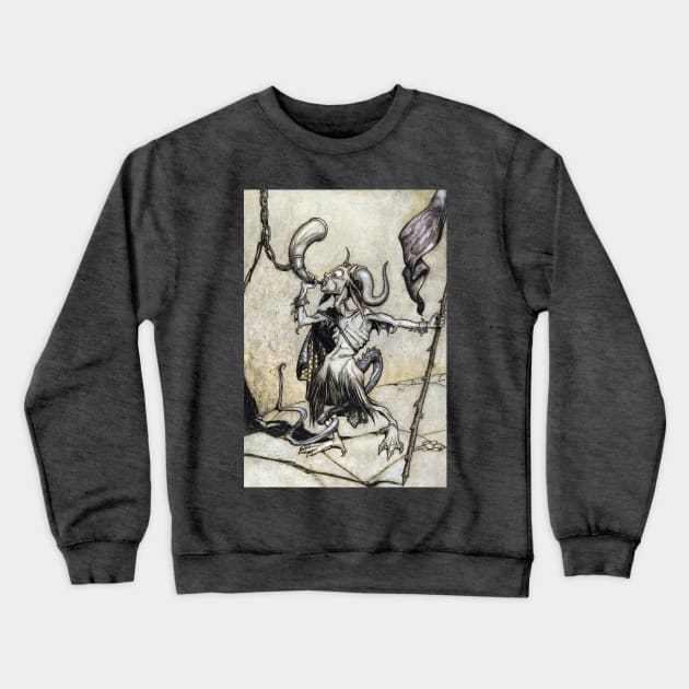 Horn Blower Crewneck Sweatshirt by PDTees